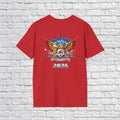 Wings Skull Soccer USA Canada Mexico 2026 T-Shirt | City Skyline, Eagle Emblem