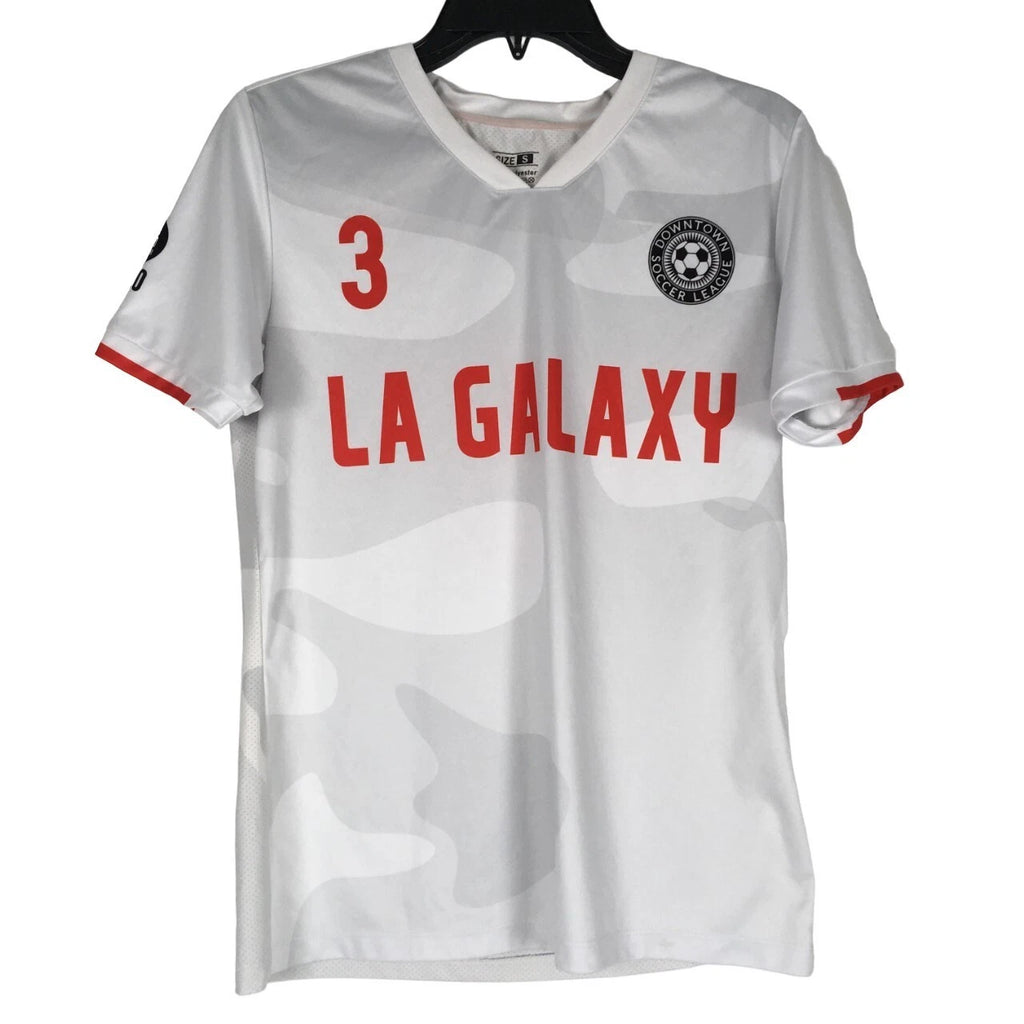 LA Galaxy Jersey, Men's S, Downtown Soccer League White Camo