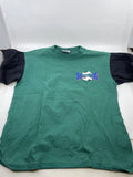 Vintage 90s T Shirt L  Soccer Rules Double Sided Graphic Bugle Boy