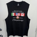 Crooks & Castles Tank Top T-Shirt Sz L Crooks Soccer League Hooligans Edition