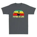 Futbol Is Life Men's T-shirt Vintage Gift For Football Soccer Lovers Fans Shirt