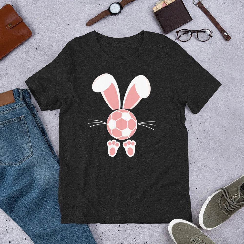 Soccer Ball Lover Easter Bunny Ears Feet Soccer Sports Lover Easter 2025 t-shirt