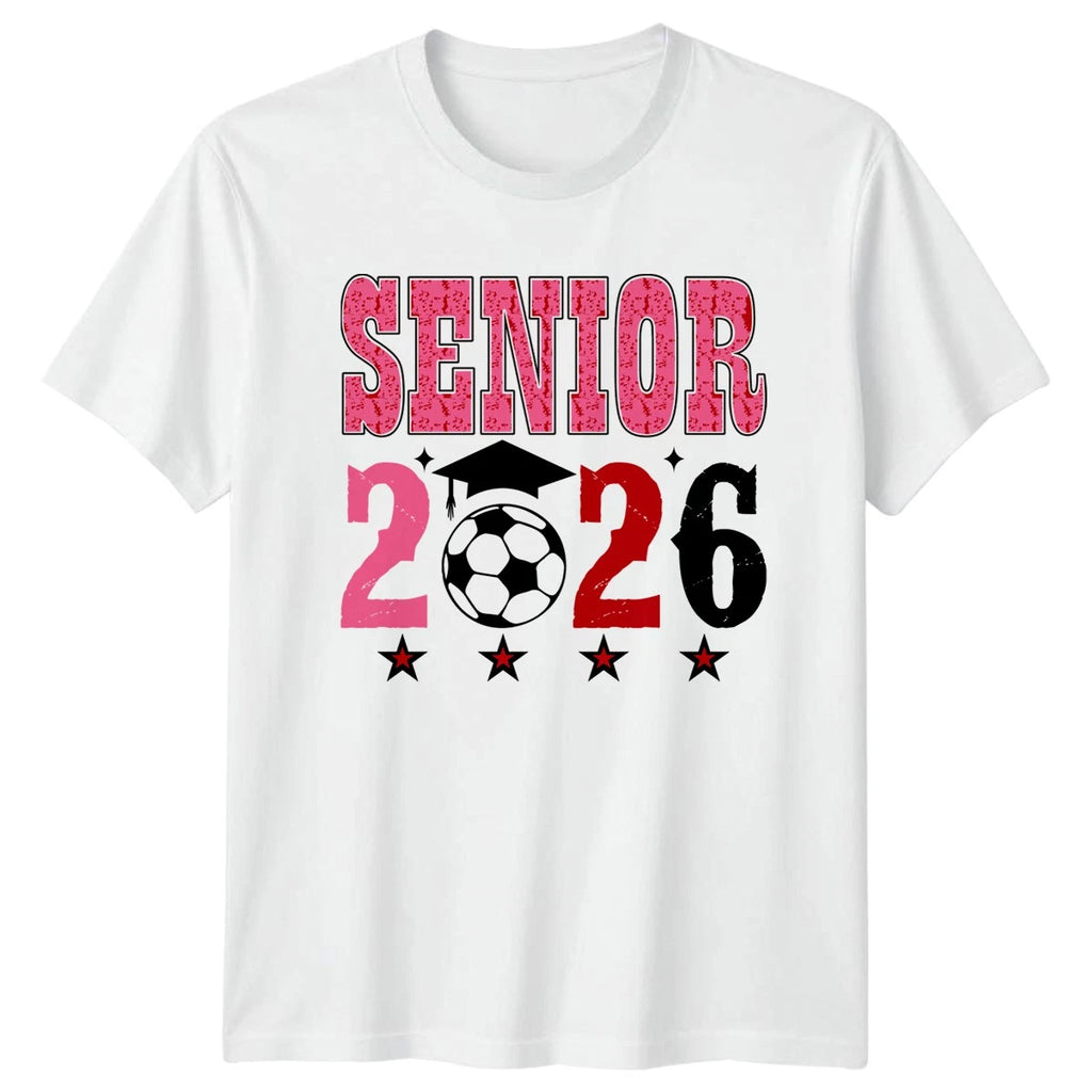 Senior 2026 T-Shirt Soccer Senior Graduation Graduation Gift For Him And Her