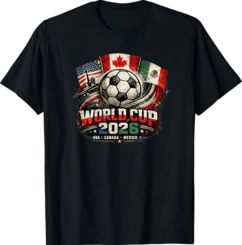 Soccer Football - World Cup 2026 USA Canada Mexico America T-Shirt