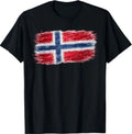 Soccer - Norway Flag World Cup Fan T-Shirt