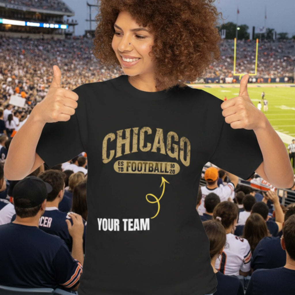 Couples Football Fan Shirt 2026 | Vintage Playoffs Game Day T-Shirt