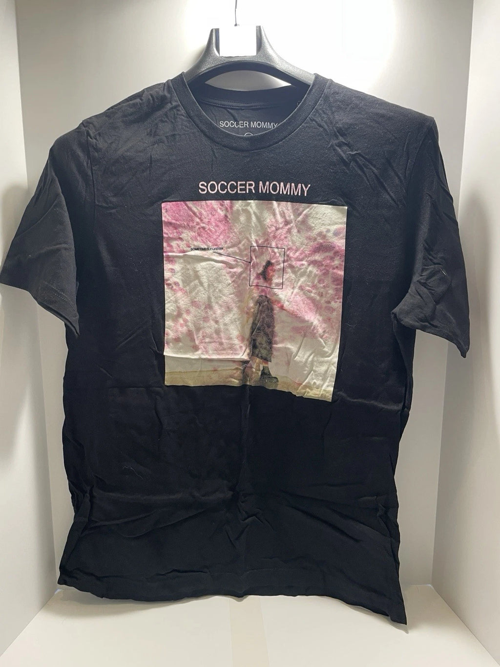 Soccer Mommy! Black Short Sleeve T-Shirt From The Sometimes, Forever Album!