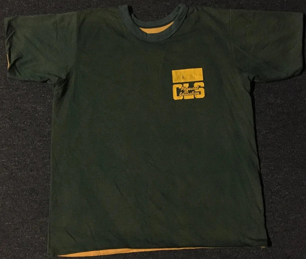Vtg 70s 80s CLS School Physical Education Faded Shirt L XL USA Track Grunge PE