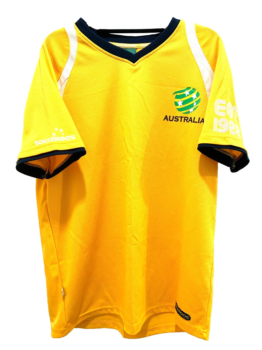 Socceroos T Shirt Australia Football Mens Soccer Team EST 1922 Size M VGC