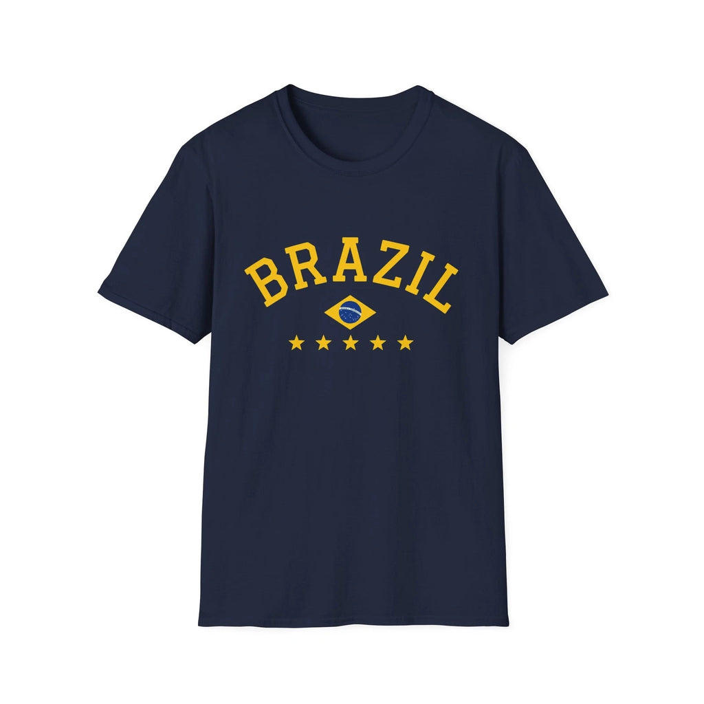 Brazil Tshirt Unisex Soccer Cup 2026 Shirt Size XS-3XL