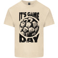 Football Its Game Day Soccer Mens Cotton T-Shirt Tee Top