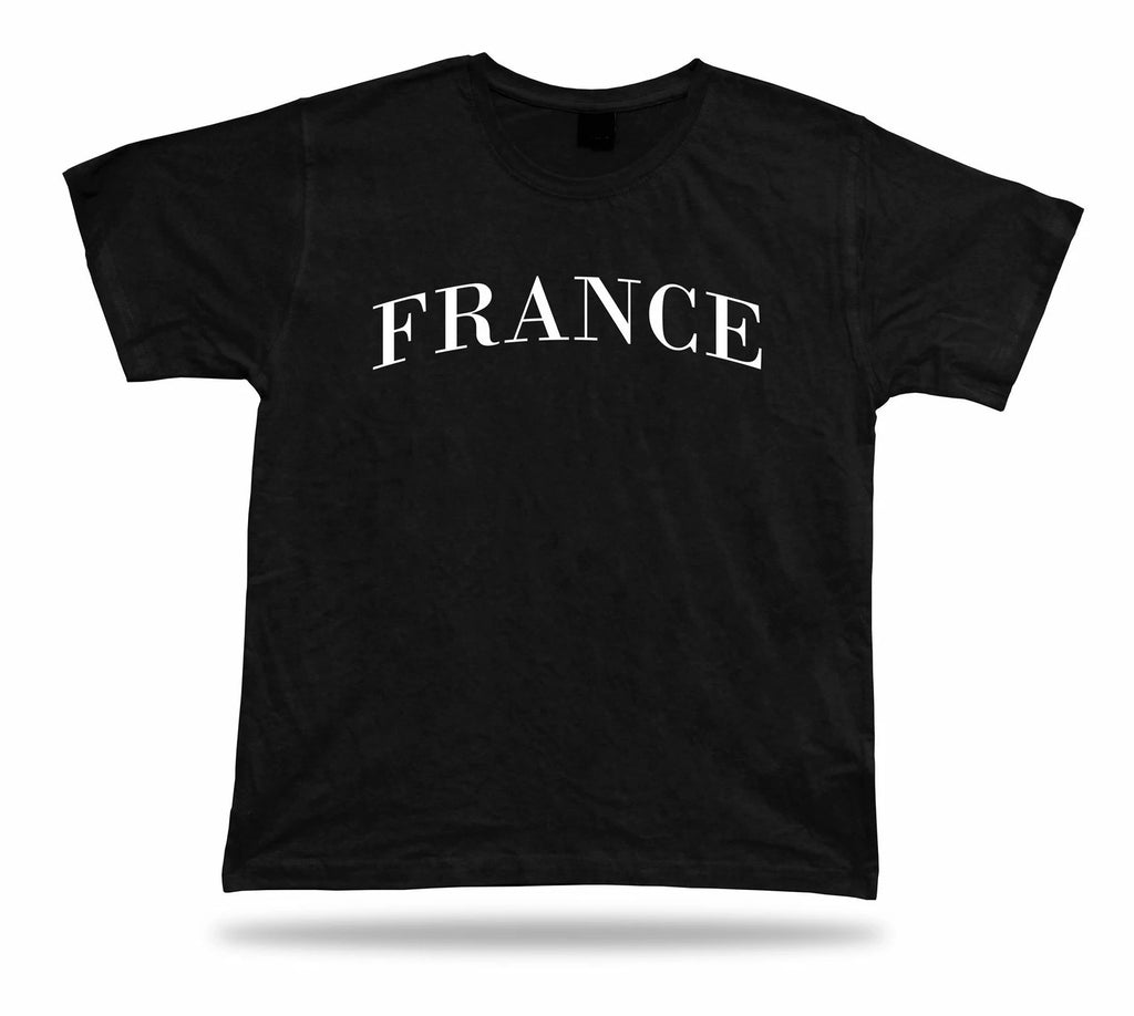 SUPPORT FRANCE SHIRT sport world cup football soccer pride college wear fan gear