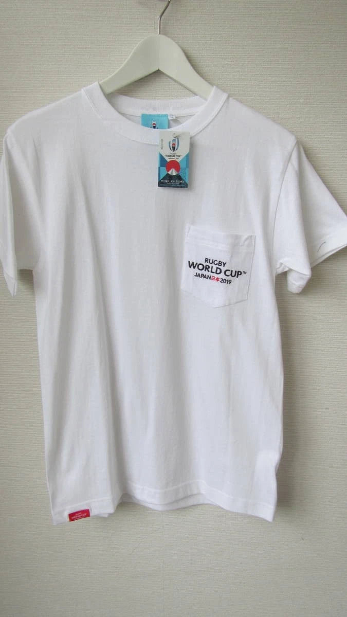 Rugby World Cup Official T-shirt Japan National Team WHITE S size [New]