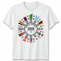 International Flags Soccer Design Unisex T Shirt Footy Fan Mens Womens Tee