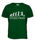FOOTBALLER EVOLUTION OF MAN MENS T-SHIRT TEE TOP GIFT SOCCER