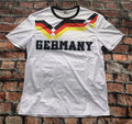 Men’s Germany Poly Print Fan Supporter Football Shirt New Size M