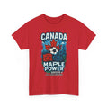 Canada Maple Power Soccer T-Shirt, World Cup 2026 Fan Tee