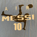 Messi Shirt Mens 2XL Light Blue Air Parody 10 Soccer Football Graphic Gildan