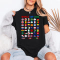 Footbal World Cup 2026 T-Shirt, Football Fan Game Day Shirt, All Country Flags