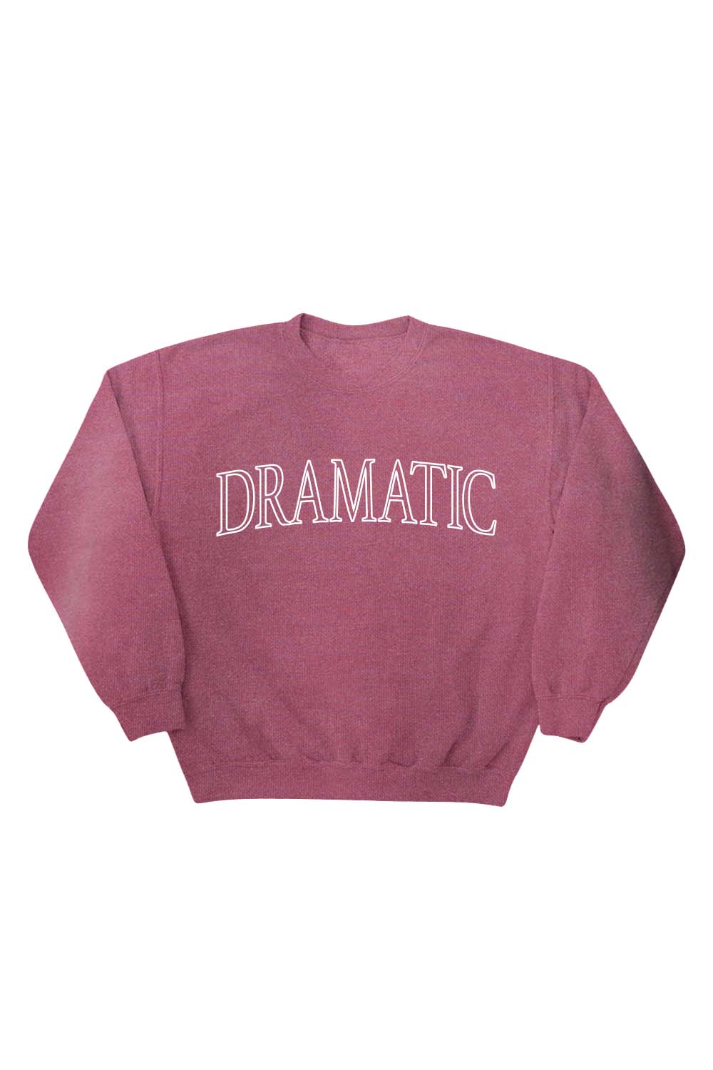Sara Echeagaray: Dramatic Vintage Maroon Crewneck