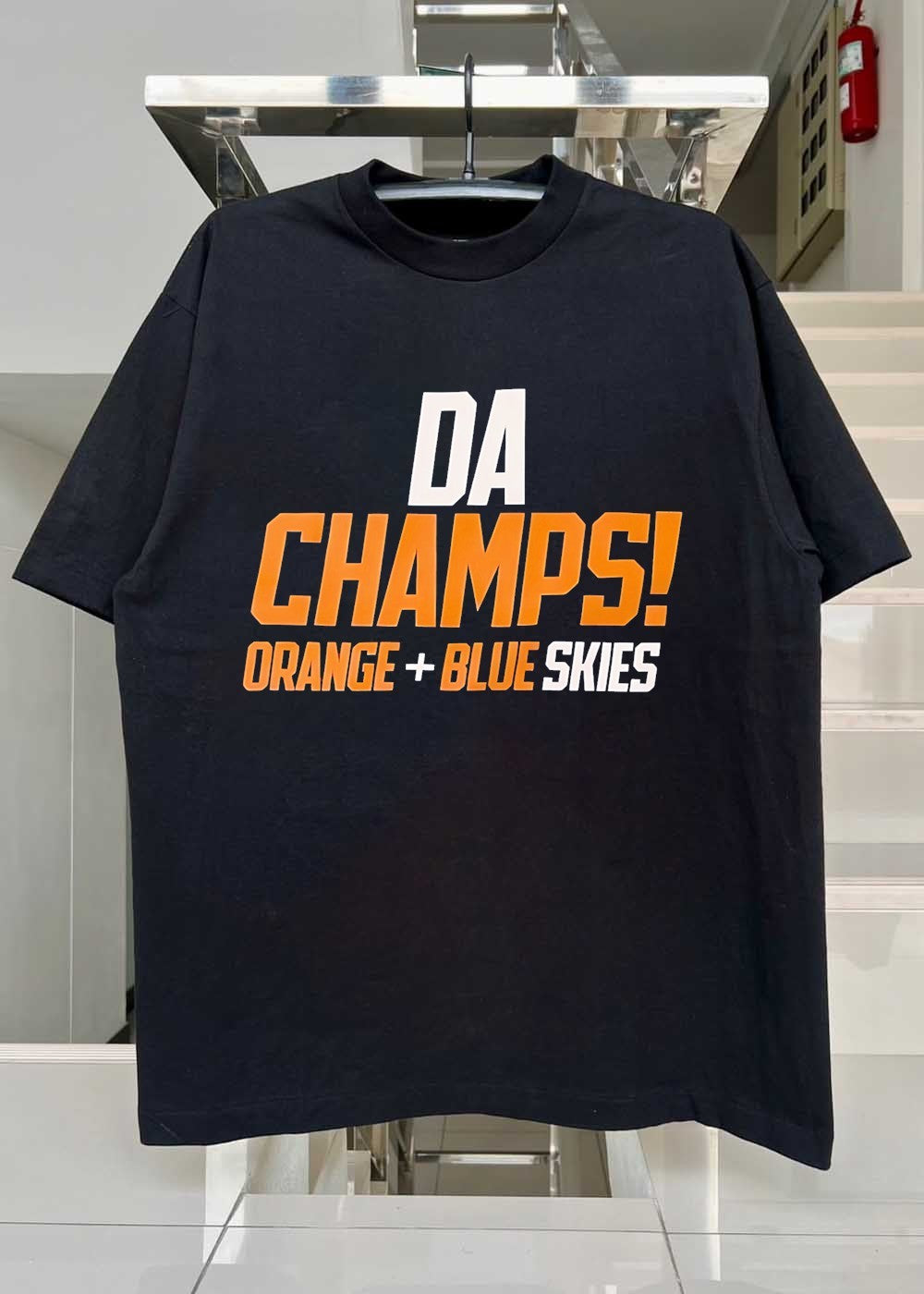 Da Champs Orange + Blue Skies T-Shirt