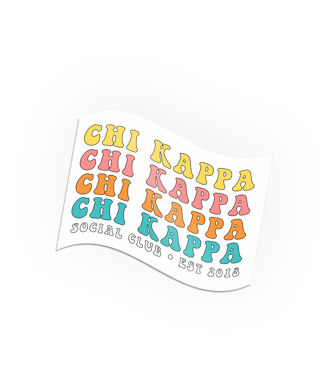 Chi Kappa Stickers