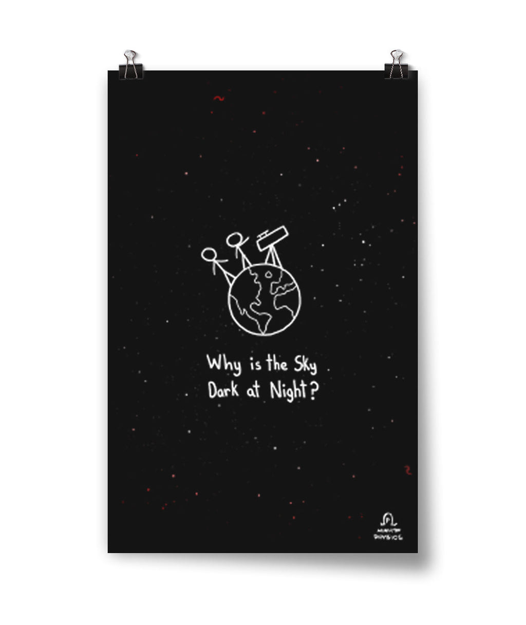 Why Is The Sky Dark Poster