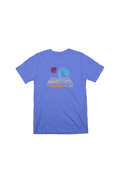 SssniperWolf: Synthwave Youth Blue Shirt