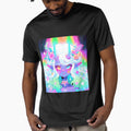Rainbow Kawaii Floral Fantasy Anime Girl by bubblegoth