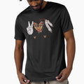 Peace Love Native American Hippie Heart Native by yefriramadhan