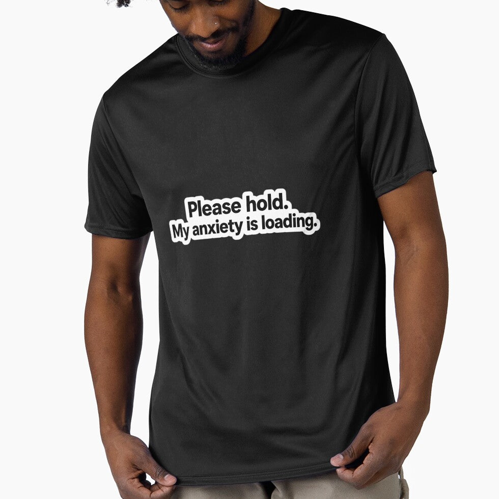 Please hold my anxiety is loading| sticker by Mohitt09