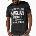 Funny Personalized Amber Quote Shirt With Sarcasti by M Khan