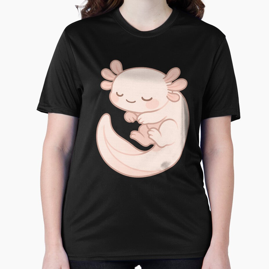 Sleepy Axolotl by Paninides