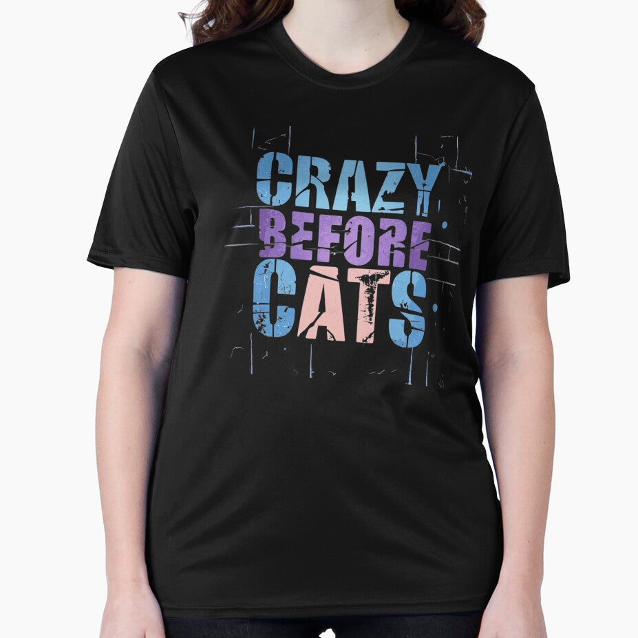 Crazy Before Cats - Colorful Distressed by Crazy Before Cats