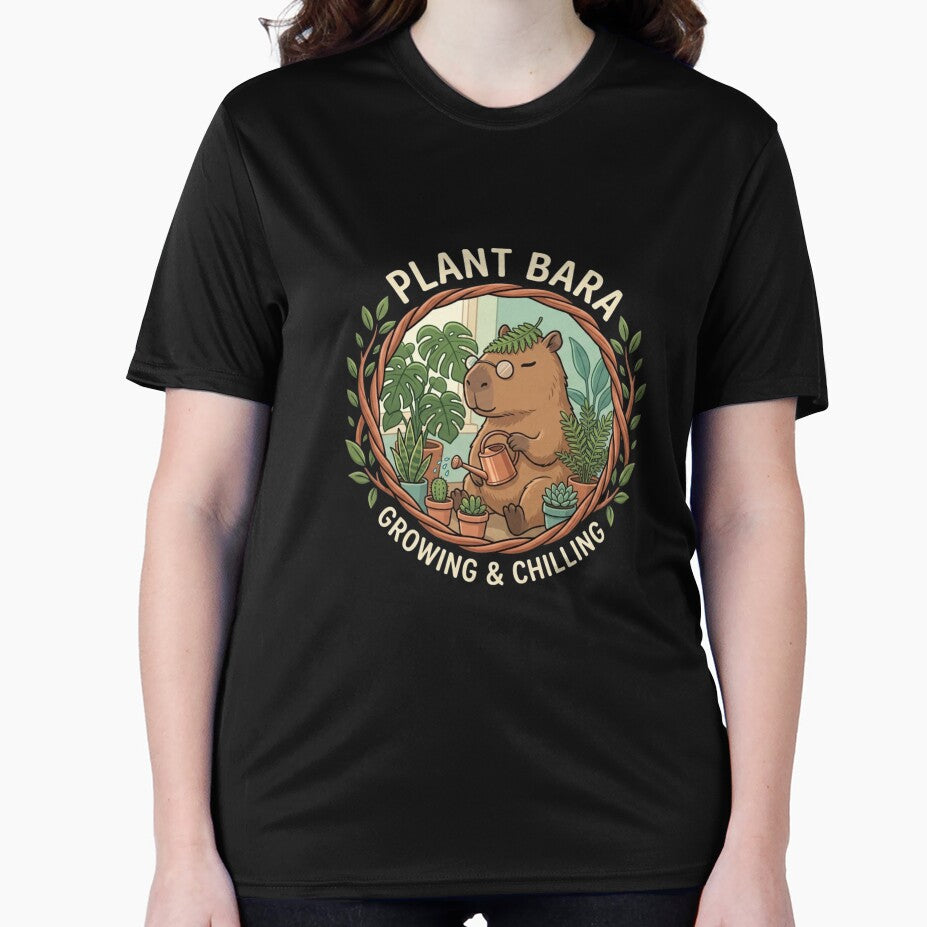 Plant-Bara - Aesthetic Capybara Plant Parent Urban Jungle by nbg2012