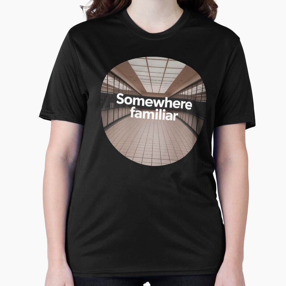 Somewhere Familiar – Liminal Space Shopping Mall Weirdcore Design by ImaginedSpace7