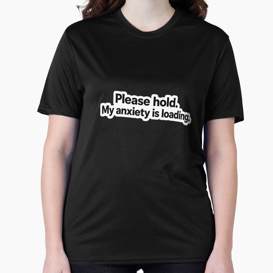 Please hold my anxiety is loading| sticker by Mohitt09
