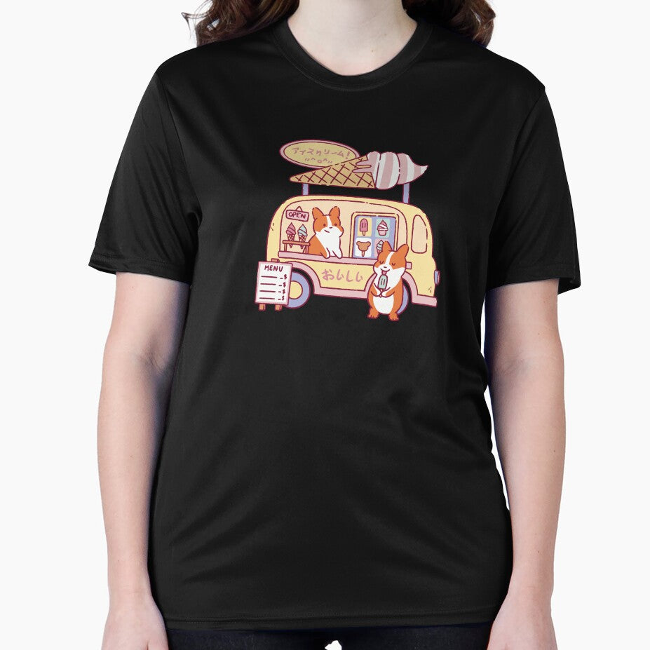 Corgis Ice Cream Truck by Paperfly Studio