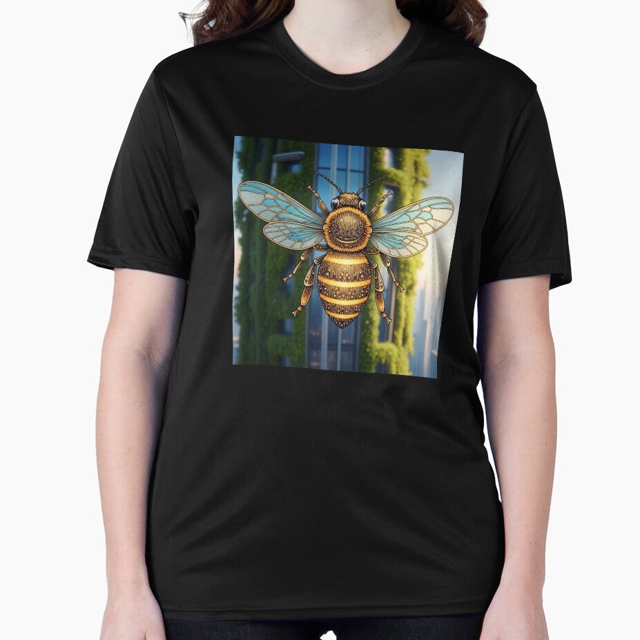 Solarpunk Tech Bee by MintedMinds