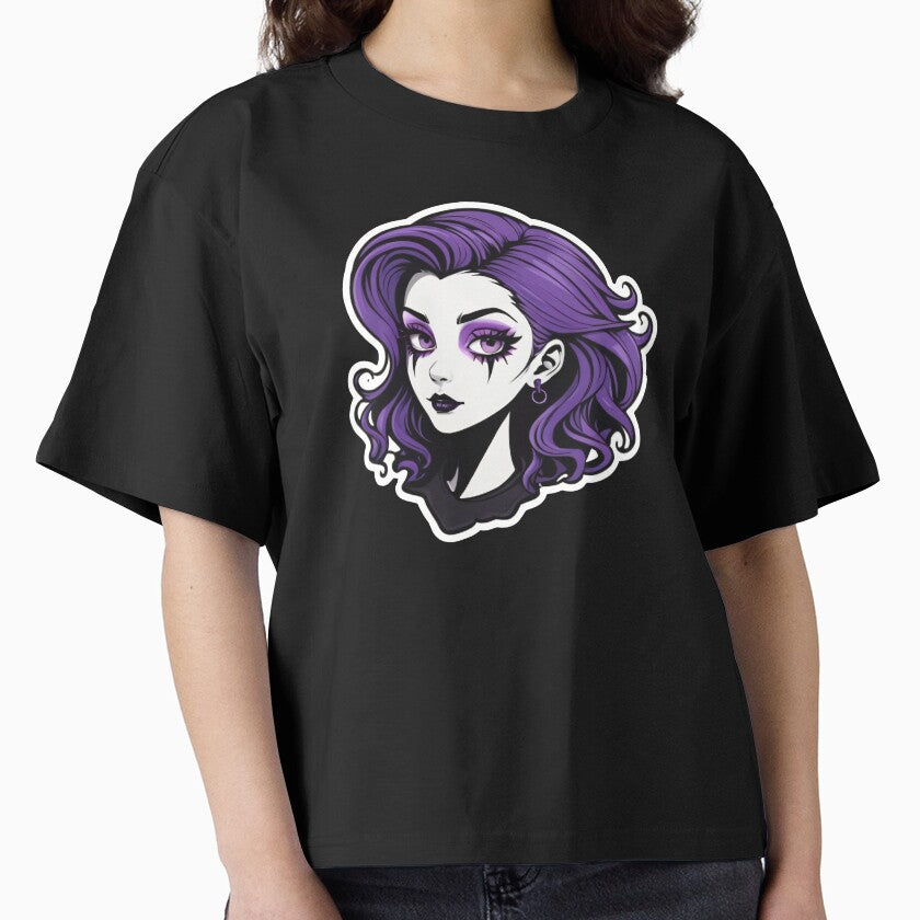 Goth Makeup Girl Classic Vintage Gothic Style by MadnessEnvelope