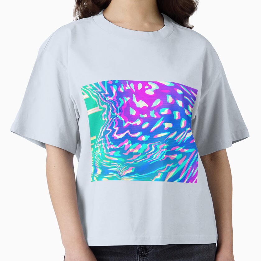 Abstract glitch digital pattern vhs LSD by Vapid  Rose