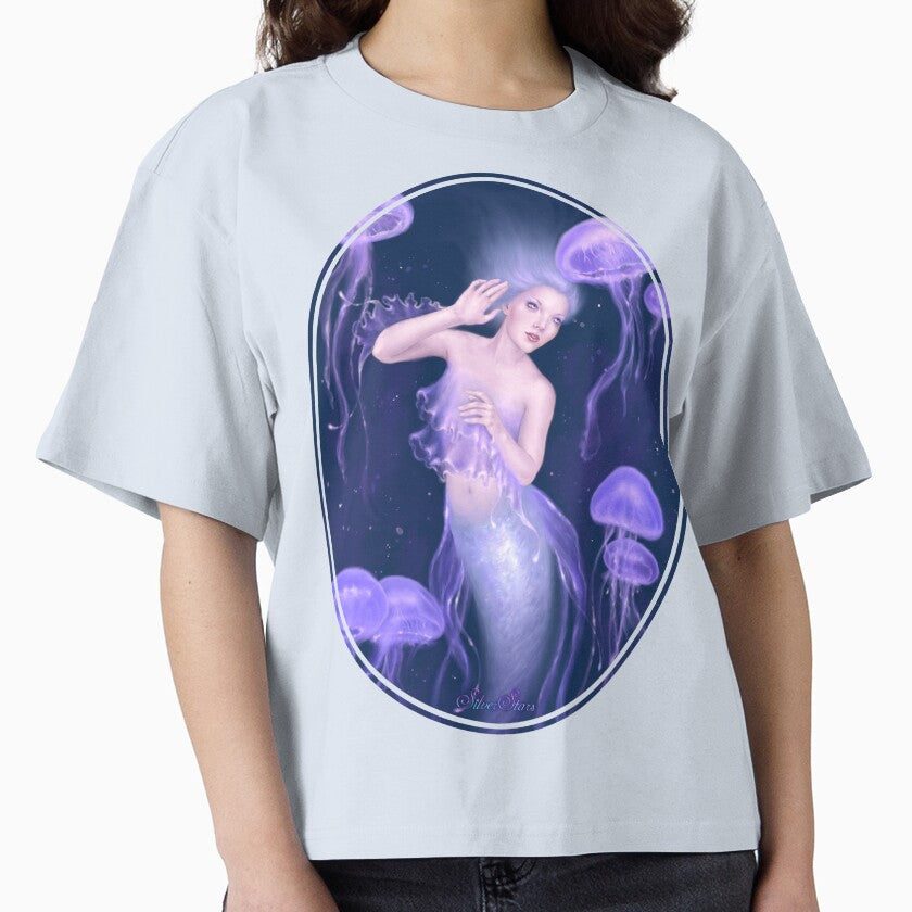 Bioluminescence Jellyfish Mermaid by silverstars