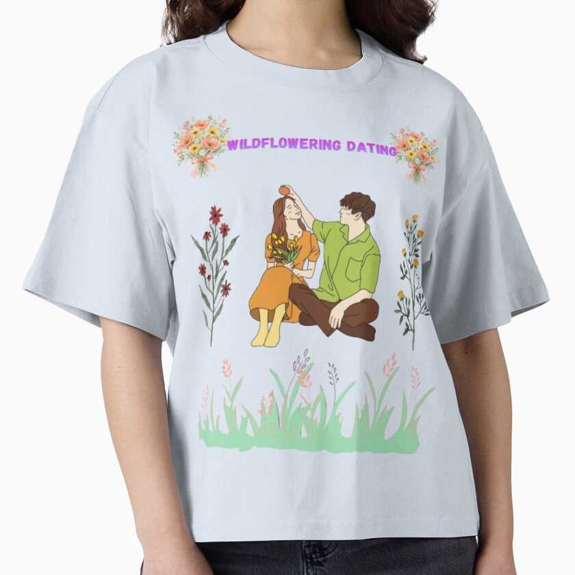 Wildflower Dating Aesthetic Retro Flower Lover Graphic by M1144