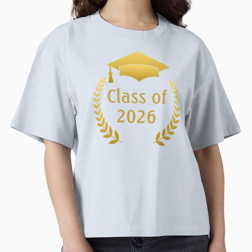 Graduation 2026 Gold Gradient Laurel by Harkins-House