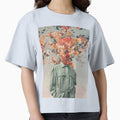 You Smell Like Home Surreal Floral Head by mcsaazhxo57