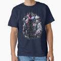yber Hockey Futuristic Varsity Streetwear Shirt by EchoPrint Co.