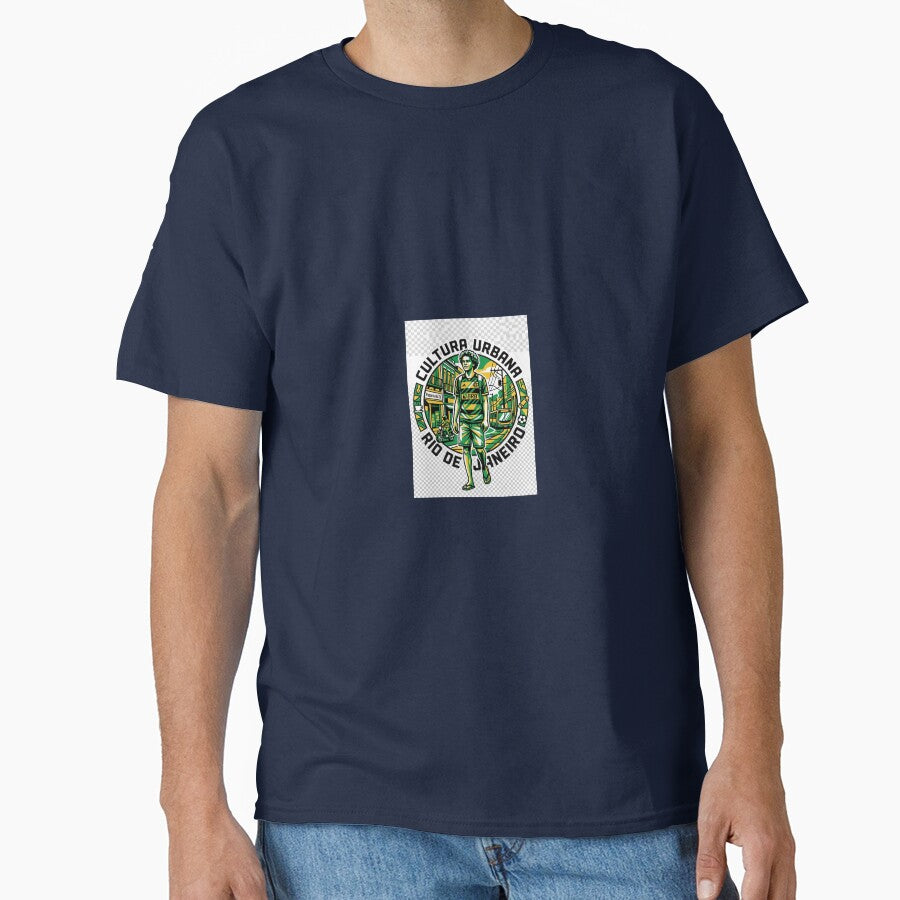 Brazilian Urban Streetwear Vector Design | Bold High Contrast T-Shirt Graphic Print by DarioTactical