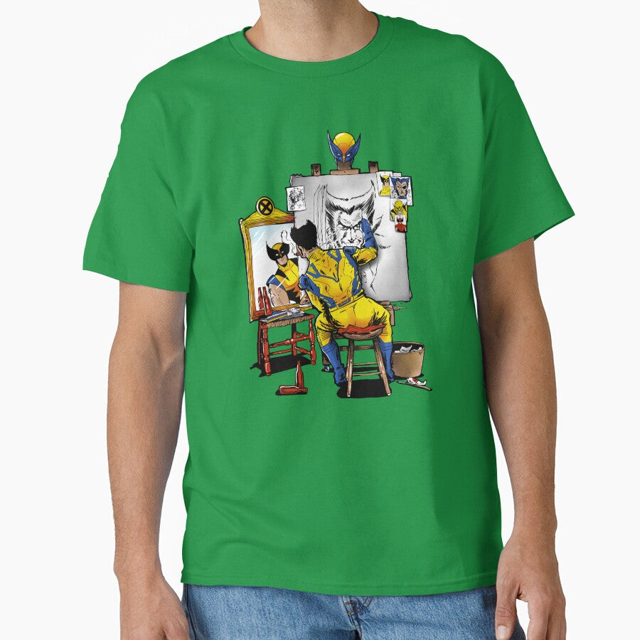 Snikt portrait by HypertechShirts