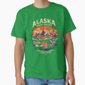 Alaska Cruise Vacation T-Shirt – Explore The Glaciers & Wild Adventure, Alaska Wildlife Nature Graphic Tee, Travel Souvenir Shirt by BuzzifyStore
