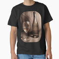 Wine Bottle and Glass Illustration by Miyagi-Andel